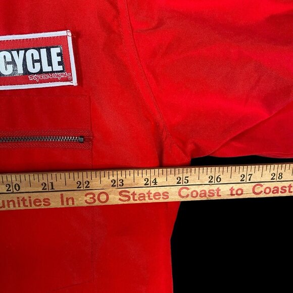 NWT Troy Lee Designs Pit Shirt XXL Full Zip 2 Patches Koup's Cycle Motorcycles - Picture 3 of 11